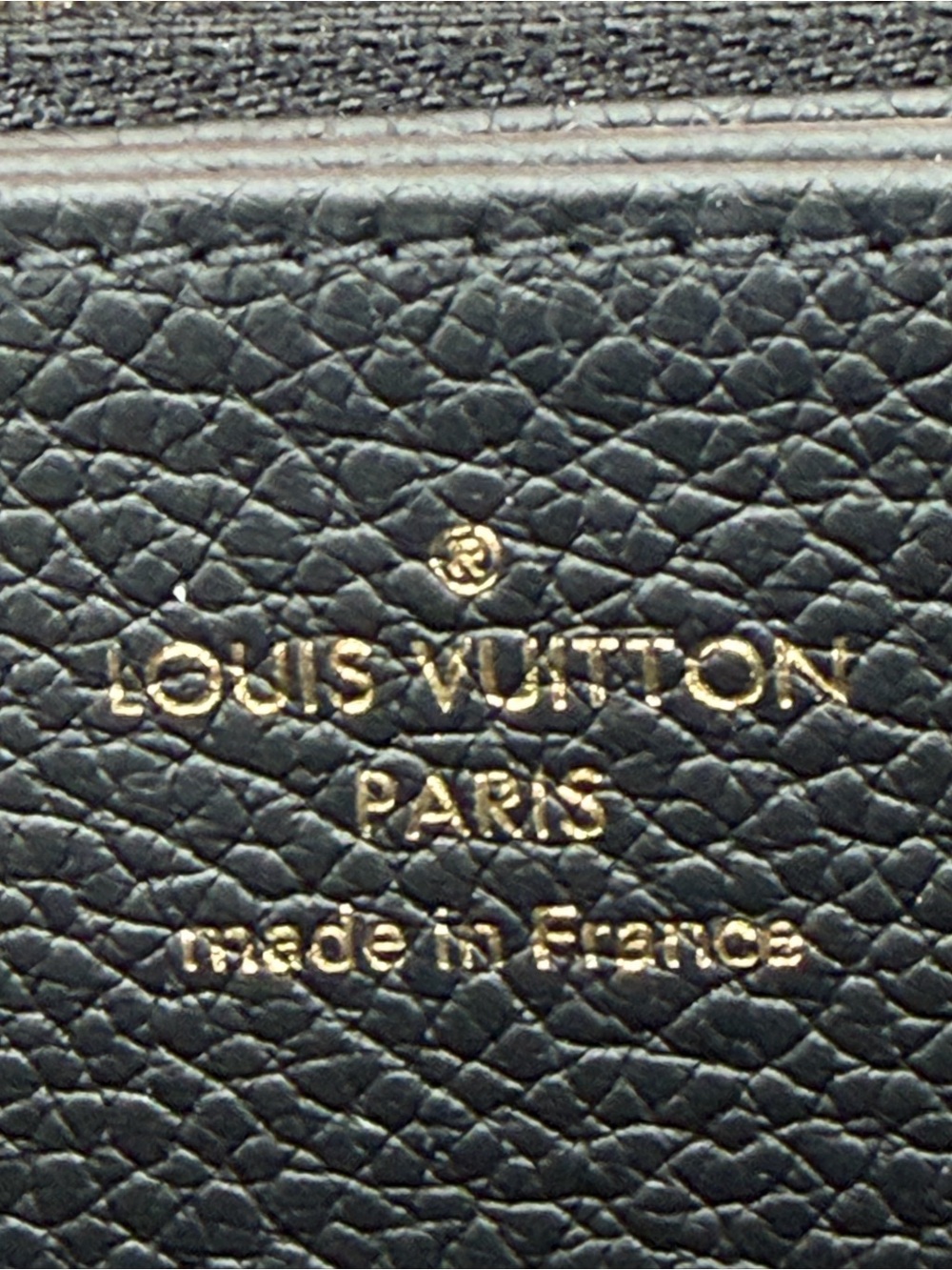 Louis Vuitton Black & Cream Monogram Zip-Around Wallet - Picture 6 of 13